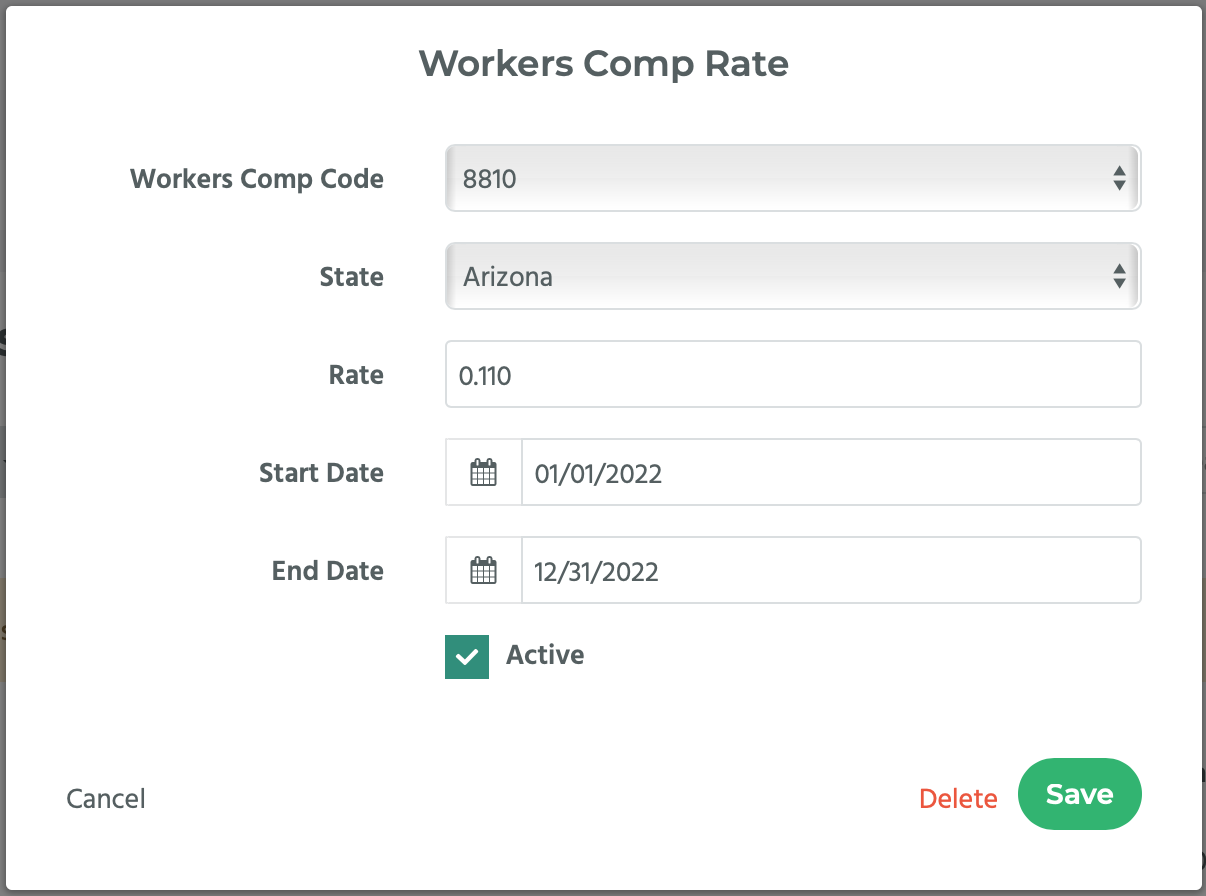 5183 Workers Comp Code , Contracting Codes List – BDQQZJ
